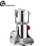 CGOLDENWALL 700g電気スインググラインダー　　業務用穀類ミル　　生薬超微粉ディスインテグレーター ヤマイモ 八角 ローリエ ちんぴ 穀類 田七人参 真珠 マカ 飼料 110Ｖ
