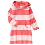 ジンボリー GYMBOREE/ テリーカバーアップ ブライトピンクストライプ 水着 S【並行輸入】