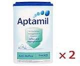 Aptamil Anti-Reflux（逆流しがちな赤ちゃん用）乳児用粉ミルク 900g x2個【新生児から】