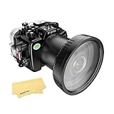 Seafrogs 水中ハウジング Sony FX3 I FX30 用 [40M/130FT] 防水ケース スキューバ ダイビング ハウジング Sony ILME-FX3 I FX30 +24-70 mm F2.8 GM、FE 16-35mm F2.8 GM、シグマ 24-70mm 用 F2.8