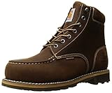 Carhartt メンズ Carhartt Men's 6" Lug Bottom Moc Steel Toe CMW6297 カラー: ブラウン