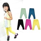 D T B マジェンタオリジナル 7分丈カラーストレッチレギンス スパッツ ボトム おゆうぎ会 衣装 インナー 肌着 8090100110120 ベビー服 キッズ 子供服 子供 110cm ブラック