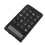 電卓 テンキー 、ワイヤレス ナンバー パッド 29 キー ワイヤレス キーパッド Abs 2.4G ワイヤレス キーパッド 29 キー LCD ディスプレイ付き数字キーボード