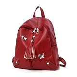 ショルダーバッグ PU レディース おしゃれ 大人 人気（热销） 通学 通勤 可愛い シンプル バッグ ファッション 2色(レッド ブラック)