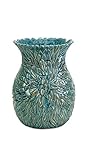 IMAX 64167 Lotus Leaves Vase, Small [並行輸入品]