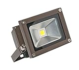 American Lighting FL-101-30-DB Panorama PRO 101 Series Design LED Flood Light with Yoke Mounting Bra