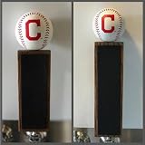 Cleveland Indians Baseball黒板タップハンドル 11.5"