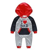 Linyuan ファッション Newborn Baby Boys Girls Hooded Clothes Outfits Hoodie Jumpsuit Rompers ロンパース Playsuit