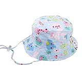 (ピーキー)Peigee ベビー用ハット つば広 赤ちゃん キャップ 紫外線 UVカット キッズ 帽子 子供 サンバイザー フィッシャーマンハット女の子 男の子 可愛い