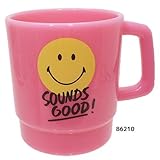 SMILEY スマイリーフェイス[プラカップ]スタッキングマグカップ/ 【86210（サウンズグッド） 】