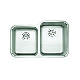 Blanco 441261 Stellar 1-3/4 Bowl Reverse Kitchen Sink, Stainless Steel by Blanco