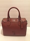 スヌーピー コーチ バッグ ブラウン Coach Peanuts Snoopy Mini Bennett Limited Edition Crossbody Saddle [並行輸入品]