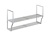 TAKUBO タクボ 水切棚シリーズ ネジ止めタイプ パイプ棚 Sタイプ 2段 120cm PS2-120