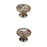 SunniMix 2個　高品質　レトロ　メタル　キャビネット　ドア　棚板　引き出し　ドレッサー　プル　ハンドル　ノブ