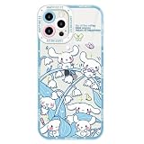 iPhone12 用 ケース シナモロール キャラクター 保護カバー サンリオ スマホケース 6.1インチ ケース 対応 アイフォン12