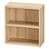 スリムラック 2段 DCM-FSL3535 OA オーク