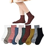 10足セット ソックス レディース 靴下 【春 夏 秋 冬通用】 くるぶしソックス コットン 無地 脱げにくい 通気性 蒸れない 抗菌防臭