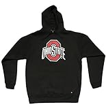 Ohio State Buckeyesブラックアスレチックロゴパーカースウェットシャツ S
