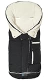 Altabebe 6 Belts Slots Winter Footmuff Clima Guard Line (Whitewash Black) by Altabebe