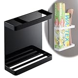 キッチンツールホルダー マグネットラップホルダー タワー TOWER ブラック 07122