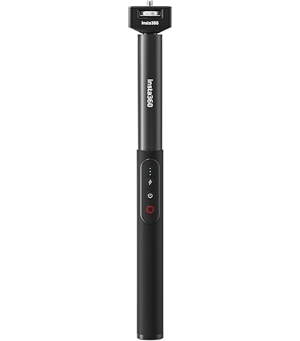 折りたたみ式内蔵三脚付き自撮り棒（1/4インチマウント） Insta360 折りたたみ式内蔵三脚付き自撮り棒リモコンキット（1/4