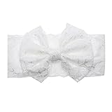 Domybestベビー ヘアバンド キッズ 子供 リボン 柔らかいレース カチューシャ 髪飾り ヘアアクセサリー 女の子 新生児 赤ちゃん 出産祝い 内祝い お宮参り 誕生日 100日記念 こどもの日