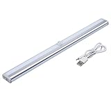 Vogvigo 　20LEDライト　自動人感センサーライト　モーションセンサー付き　省エネ USB充電式　リチウムイオンバッテリー　　自動点灯　消灯