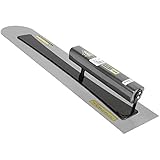 金長 土間鏝本焼 黒塗角柄 厚さ0.7×長さ450mm