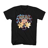 [CRIOH] NIRVANA ニルヴァーナ ロック バンド Tシャツ Nevermind メンズ レディース Tシャツ 夏服 丸首 半袖 コットン スポーツ トップス プリント 無地 ゆったり ファッション 大きいサイズ