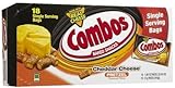 Combos Pretzel Snacks, Cheddar Cheese,コンボス　チーズが入ったプレッツェル2箱　(51ｇ ｘ 36パック） [海外直送品]