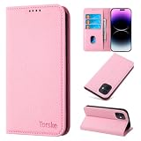 Torske iPhone12 ケース 手帳型 いphone12 Pro ケース 内蔵マグネット式 スマホケース iPhone12 アイホン12ケース iPhone12pro ケース カード入れ 防塵 上質 やさしく手触りが快適 おしゃれ シンプル アイホン12 pro ケース いphone12 ケース 手帳型 iPhone12 iPhone12 Pro 6.1インチ対応 携帯カバー - ピンク