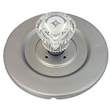 LASCO-Simpatico 31661SN Moen Shower Chateau Series Trim Kit with Brass Escutcheon Screws Tube and Ha