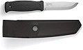 モーラナイフ (Morakniv) ガーバーグ レザーシース ステンレス 刃厚3.2mm フルタングナイフ 薪割 革製シース