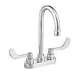 American Standard 7502.175.002 Monterrey Centerset 0.5 Gpm Lavatory Faucet with Gooseneck Spout, VR 