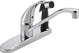 Peerless P114LF Classic Single Handle Kitchen Faucet, Chrome [並行輸入品]