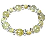 [ricc-o] ルチルクォーツ 水晶 天然石 パワーストーン ファッション ブレスレット レディス LL