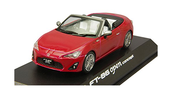 Amazon Co Jp 京商オリジナル 1 43 トヨタ Ft 86 オープン コンセプト フラッシュレッド 完成品 ホビー 通販