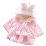 女の子 コート ジャケット 赤ちゃん 冬 コットン 暖かい