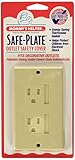 Mommys Helper Safe Plate Electrical Outlet Covers Decora, Almond by Mommy's Helper