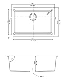 Blanco 5224 Precis 27 " Single Basinアンダーマウントキッチンシンク、 522432 1