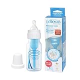 Dr. Brown's BPA Free Polypropylene Natural Flow Standard Neck Bottle, 4 Ounce by Dr. Brown's [並行輸入品]