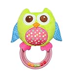Happy Cherryベビー新生児ミュージカルHand ShakeベルリングStick RattlesベビーカーPlayおもちゃギフト – グリーンフクロウ