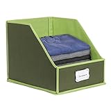 g.u.s.衣類ストレージビンwith簡単アクセスフロントパネル グリーン LIV01160OLKRSD