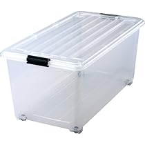 Amazon｜天馬 縦にも横にも移動できるコロ付きの衣装ケース 日本製