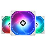 Thermalright TL-C14C X3 140mm性能級CPUファン、4ピン PWMインテリジェント温度制御、コンピュータシャーシ放熱ファン-ブラック、柔らかいコーナーマット、低騒音シャーシ放熱、1500RPM回転数、140 x140x25mm（3つのパッケージ）