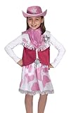 Melissa & Doug Cowgirl Role Play Costume Set