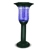 ストレージシェルフ 屋外太陽エネルギーモスキートランプ電気ショックモスキートキラー電気フライキラーUV電球蚊トラップ285 * 465mm蚊の忌避アーティファクト