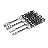 精密ナットドライバーセット ナットドライバー 4.0MM 5.5MM 7.0MM 8.0MM 4pcs 六角ソケット