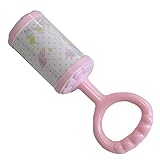 (ボリボンウーフ)boribon oeuf 汽車柄 チャイム ラトル ガラガラ ピンク