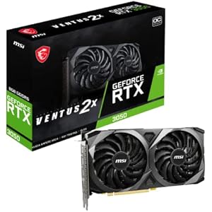 MSI GeForce RTX 3050 VENTUS 2X 8G OC グラフィックスボード VD7986